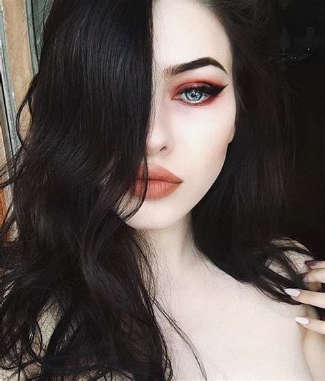 black hair pale skin|pale people with black hair.